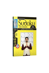 Livro Coquetel Sudoku nível médio Ed 200