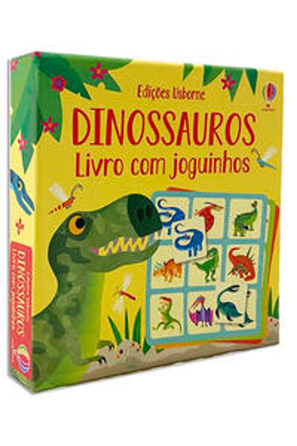 DINOSSAUROS: LIVRO COM JOGUINHOS - Dois Pontos