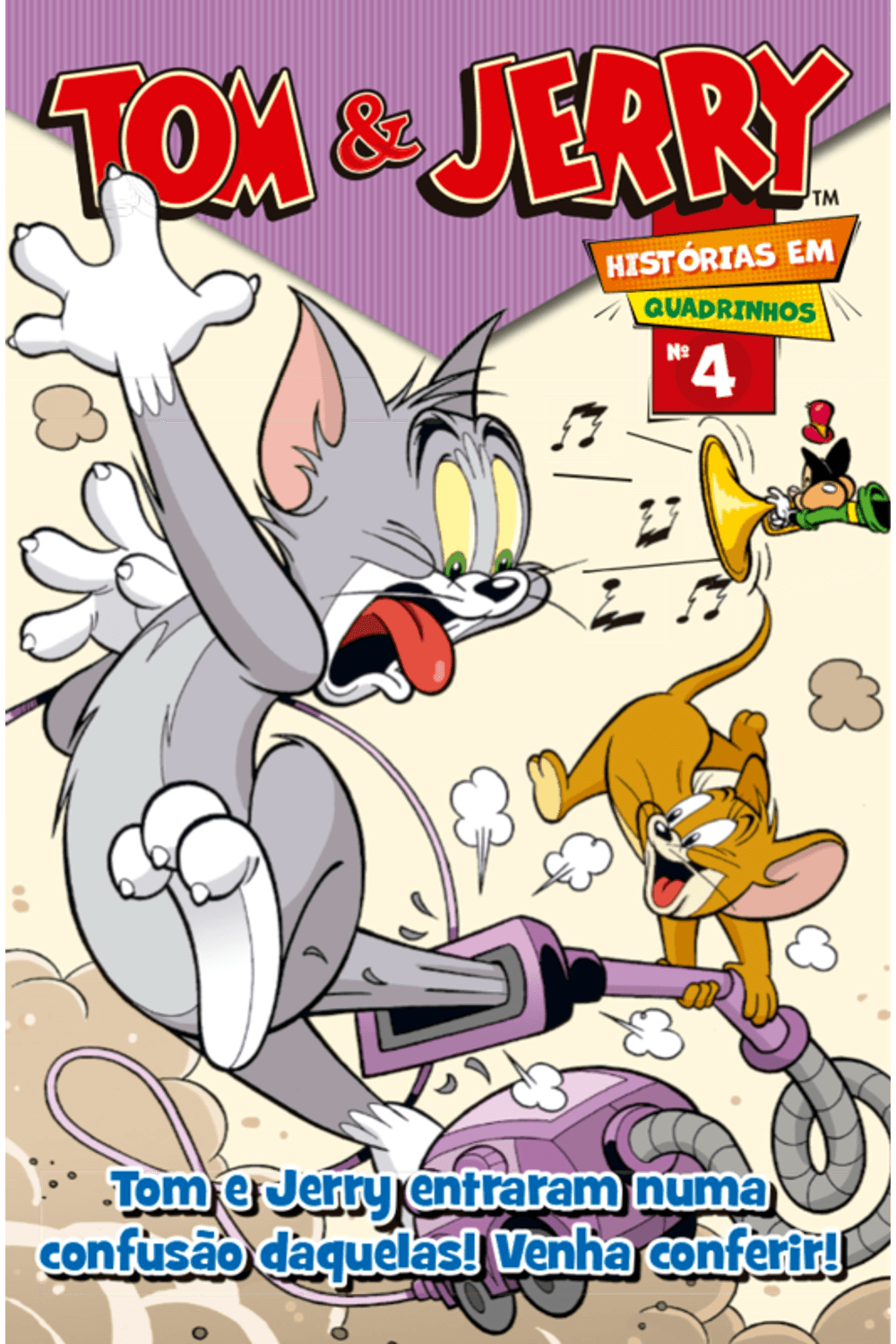 TOM E JERRY REVISTA EM QUADRINHOS EDIÇÃO 04 - Dois Pontos